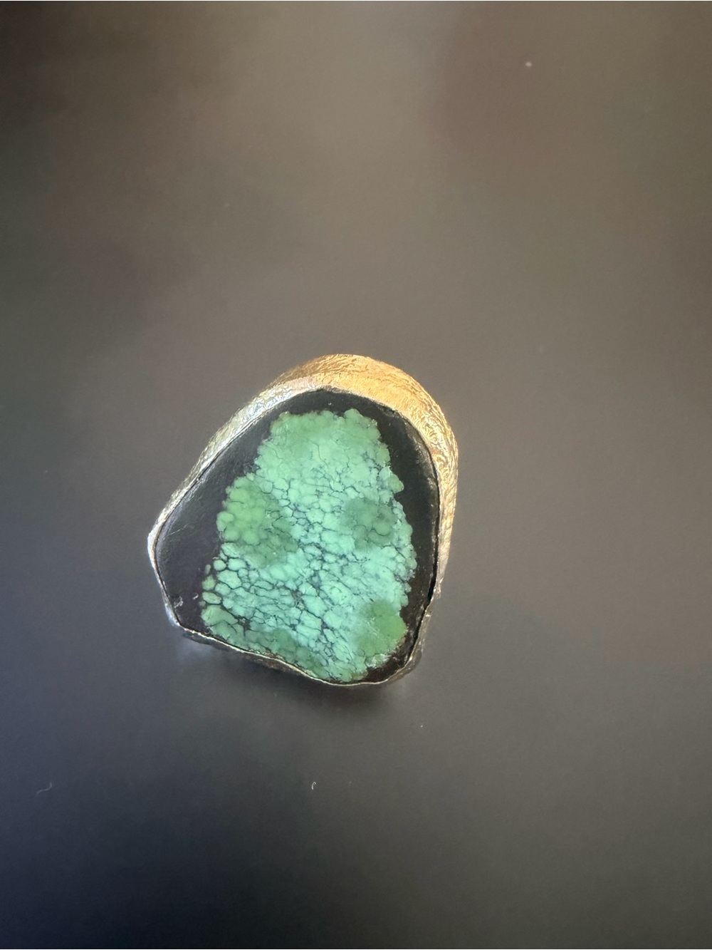 Green Statement Ring - Unbranded